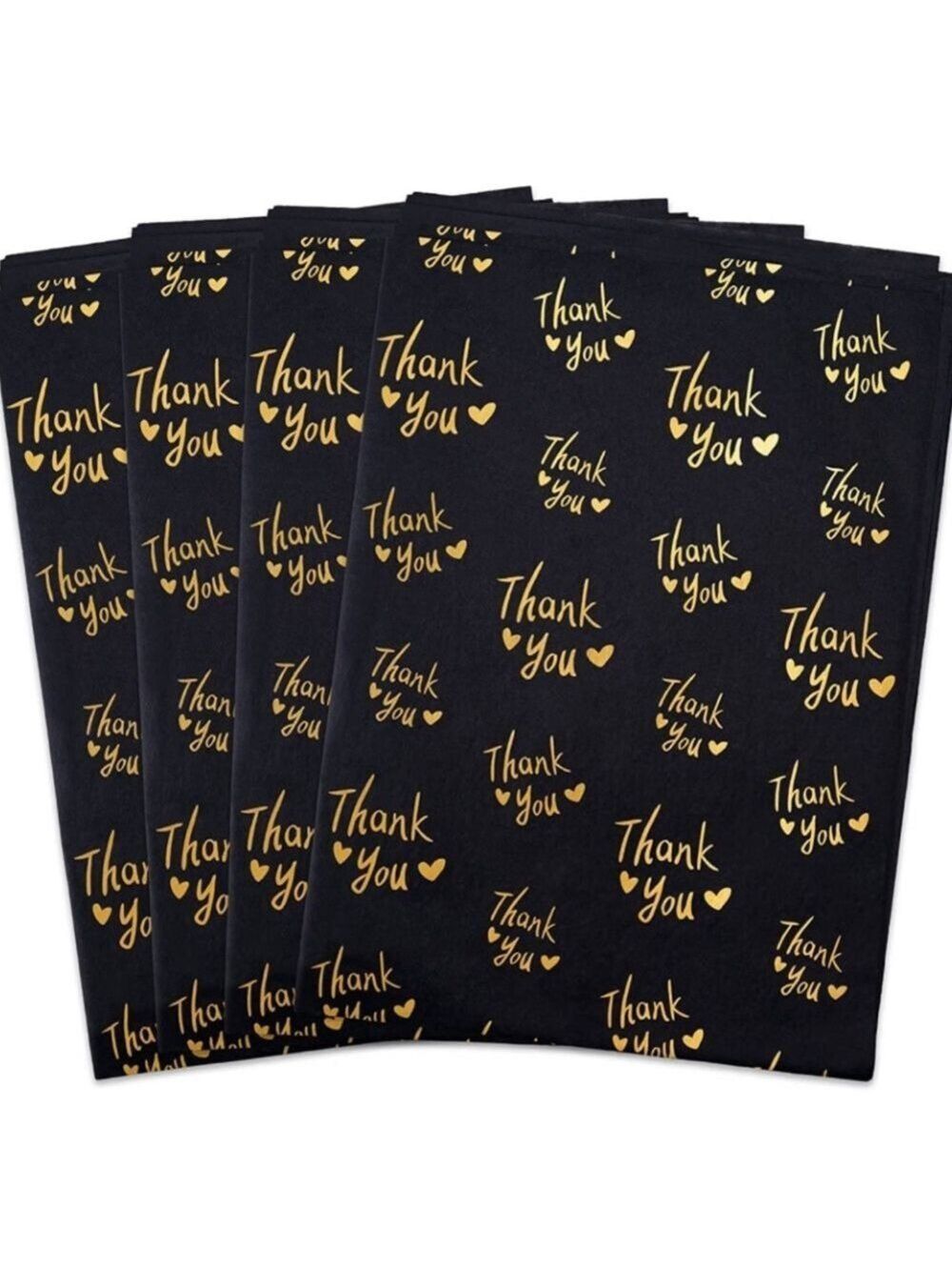 25 Thank You Tissue Paper Sheets, 20x14 PRICE IS FIRM - Picture 3 of 3